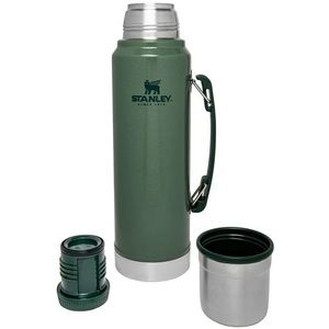 STANLEY Classic Stainless Steel Vacuum Insulated Thermos Bottle 1.1 qt WHITE